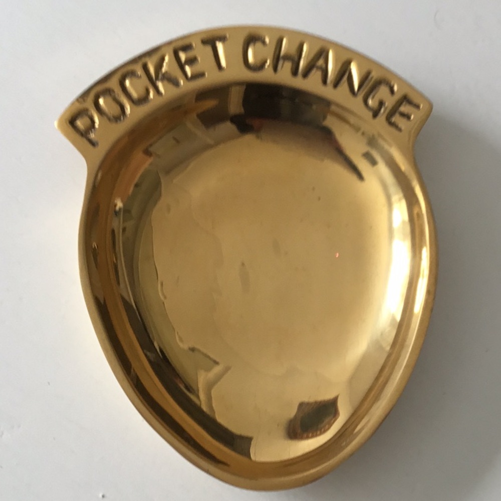 Solid Brass trinket for your desk